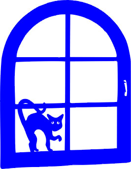 Okno półokrągłe koci grzbiet - kod ED238
