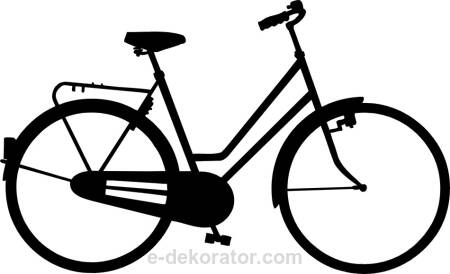Rower kolarski - naklejki scienne - szablon malarski - kod ED484